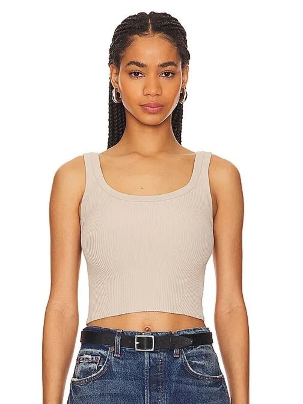 Cuts Coreflex Wide Strap Tank Cropped XS